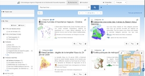 GÉOCATALOGUE : accès aux informations sur les données